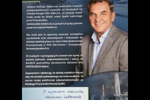 PODZIĘKOWANIE ZA UDZIAŁ W WYBORACH